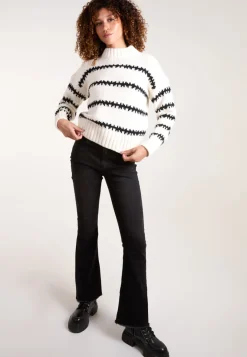 Abstract Stripe Jumper
