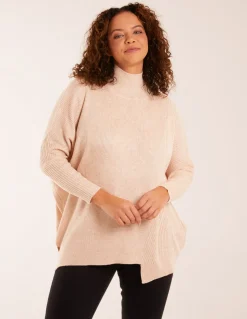 Asymmetric Hem Detail Jumper