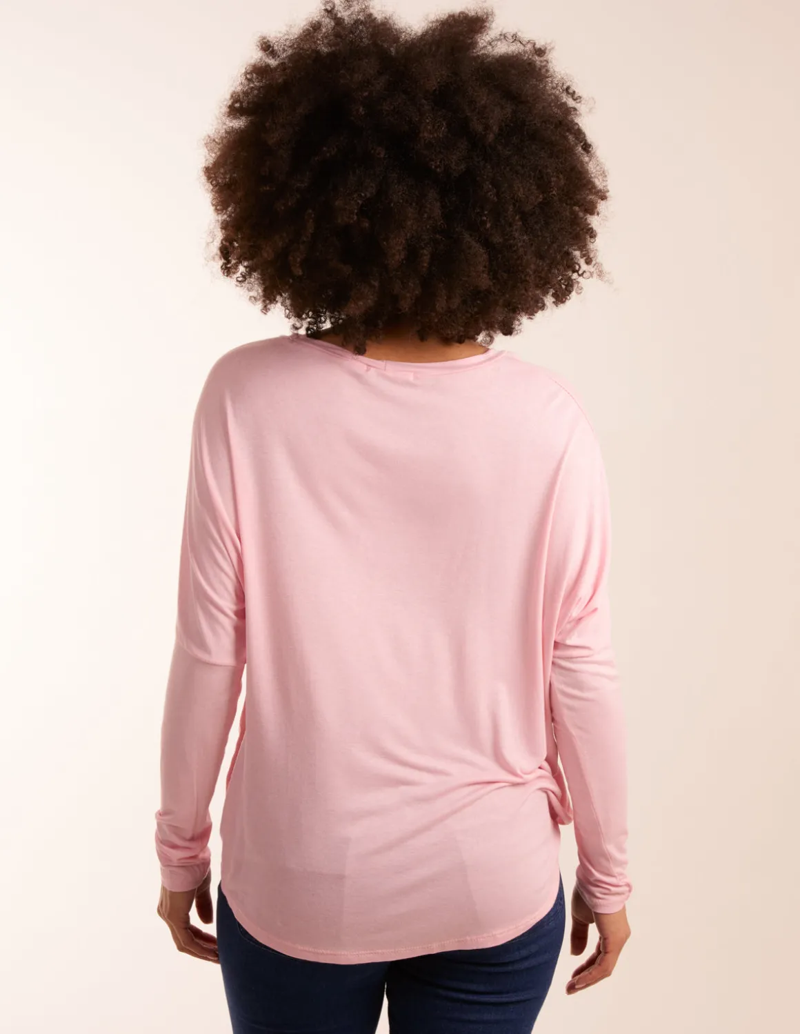 Batwing High Low Top