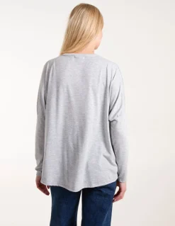 Batwing High Low Top