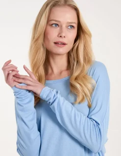 Batwing High Low Top