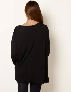 Buckle Metallic Top