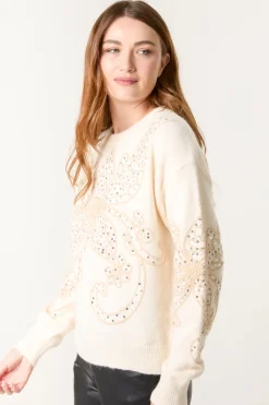 Butterfly Embroidered Jumper