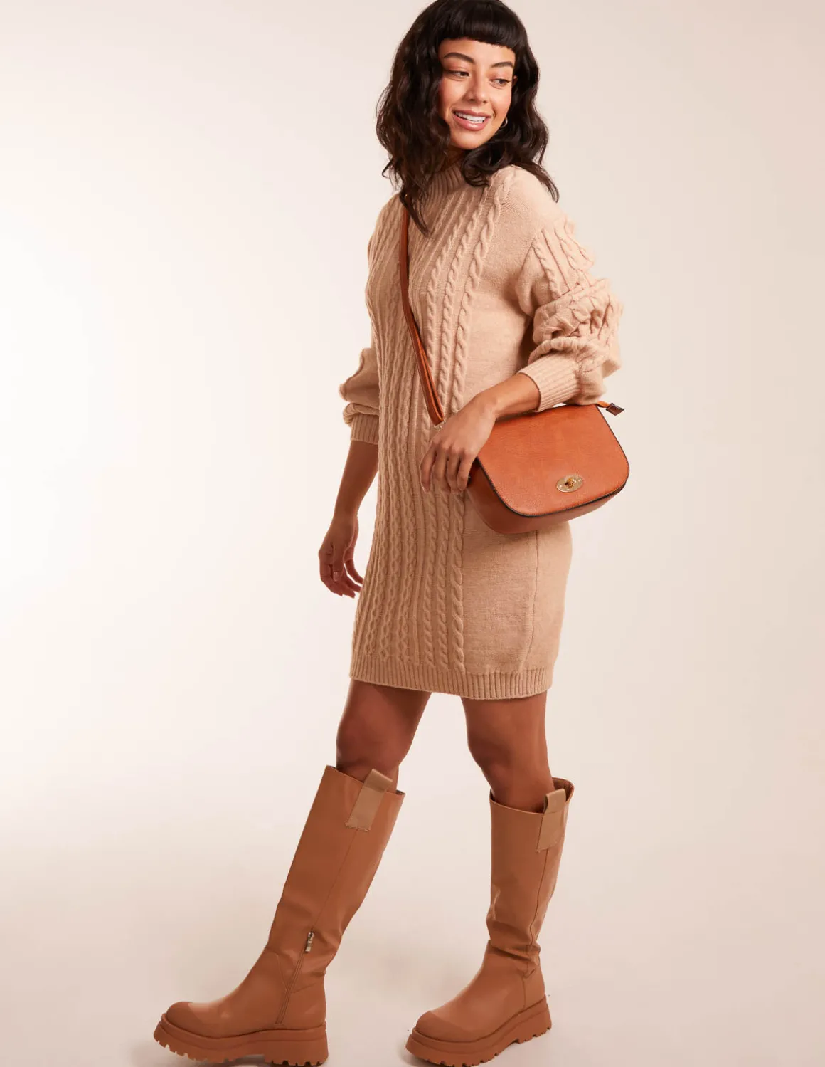 Cable Knit Dress