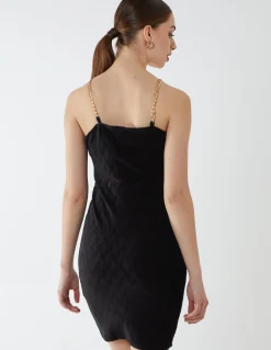 Chain Strap Mini Dress