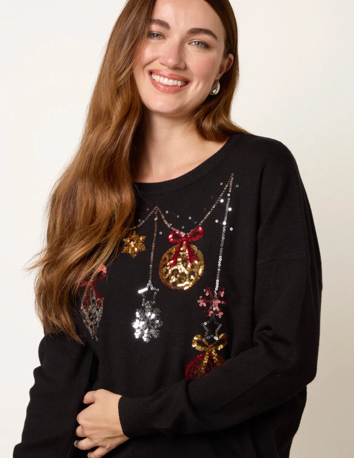 Christmas Jingle Bell Bauble Jumper