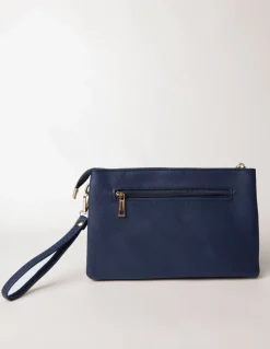 Clutch With Detachable Strap