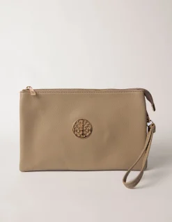 Clutch With Detachable Strap