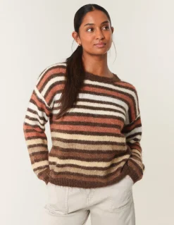 Colourful Jumper With Stripes