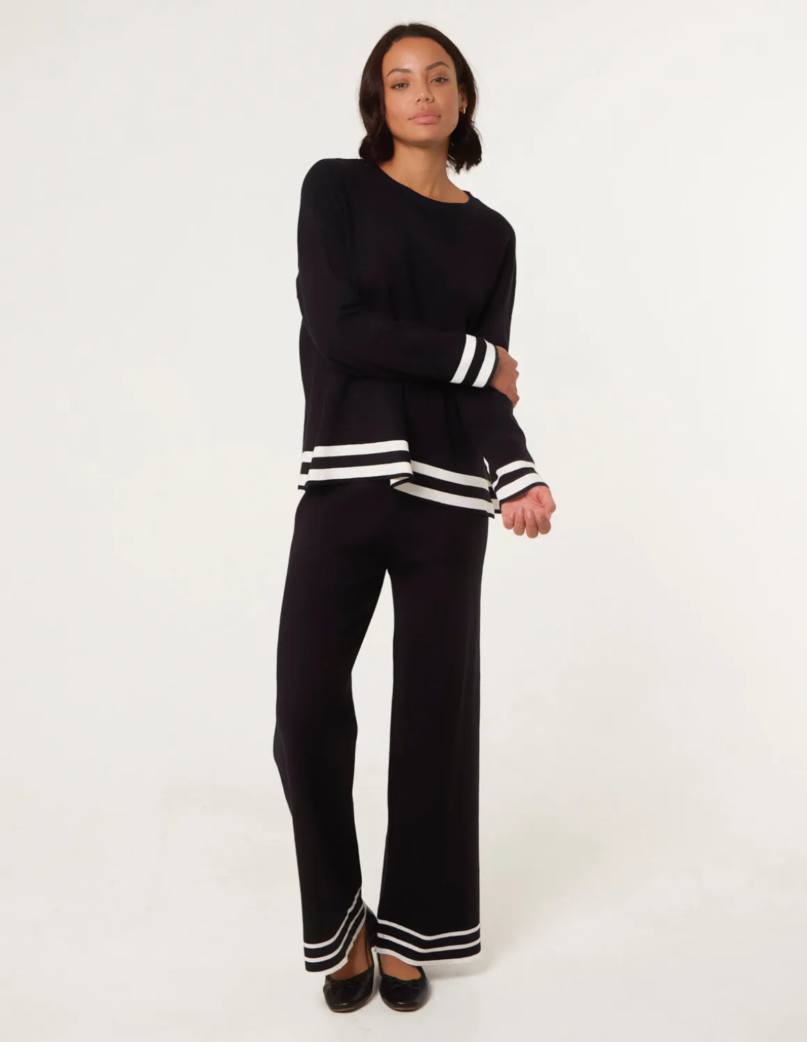 Contrast Colour Co- Ord Set