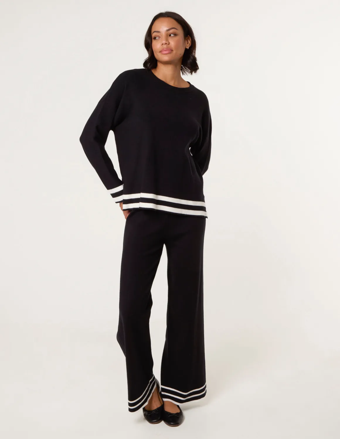 Contrast Colour Co- Ord Set