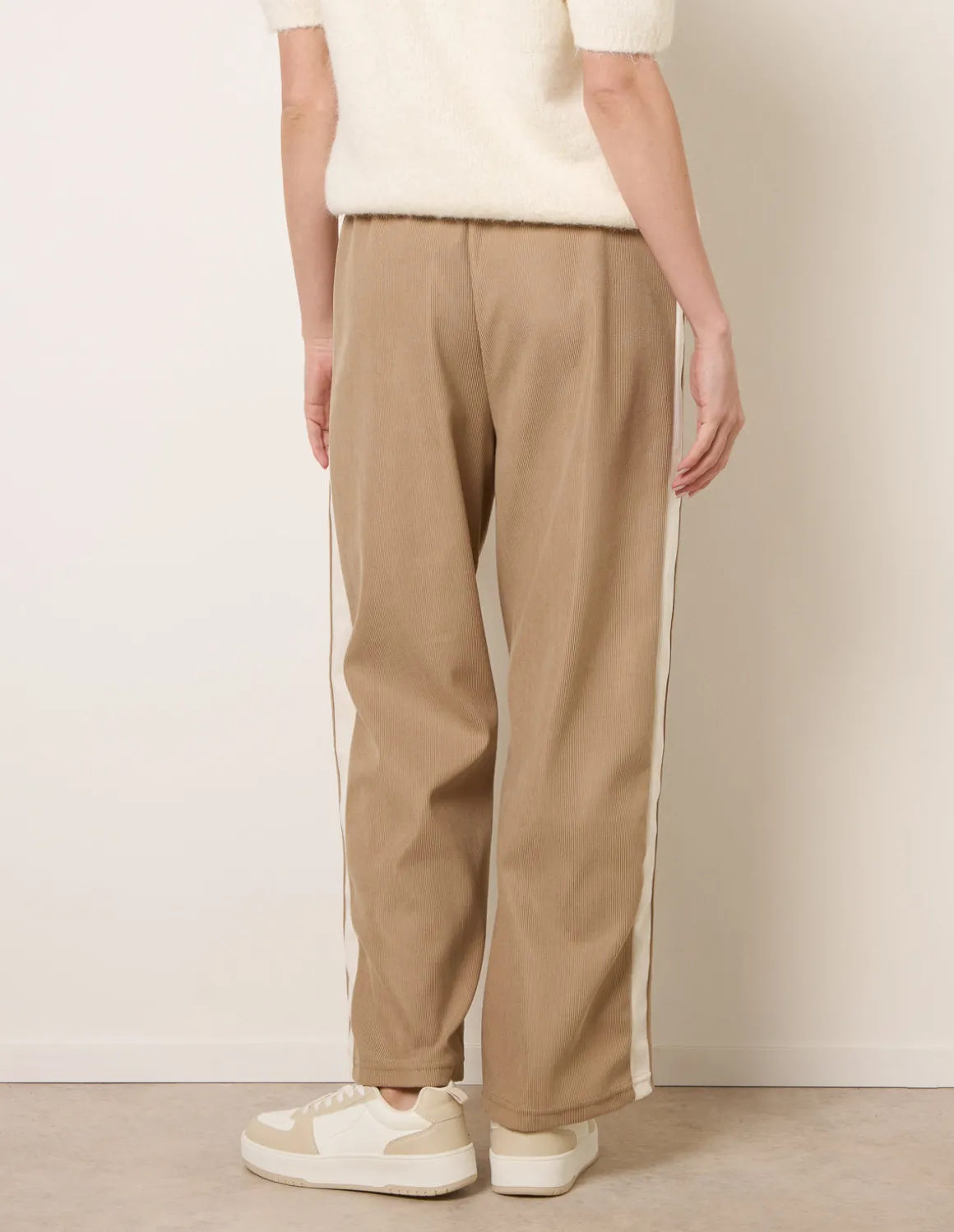 Corduroy Side Stripes Trousers