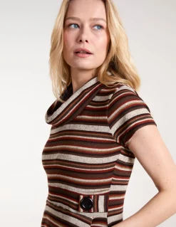 Cowl Neck Tunic Dress