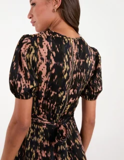 Crew Neck Tulip Dress