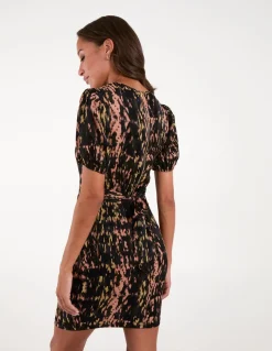 Crew Neck Tulip Dress