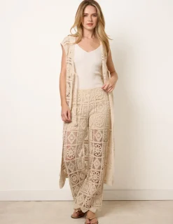 Crochet Flared Trousers