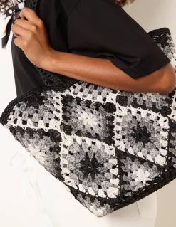 Crochet Simple Tote Bag