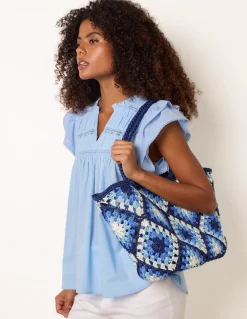 Crochet Simple Tote Bag