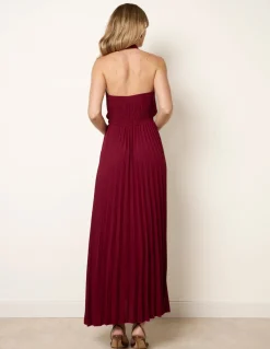 Cross Front Halter Dress