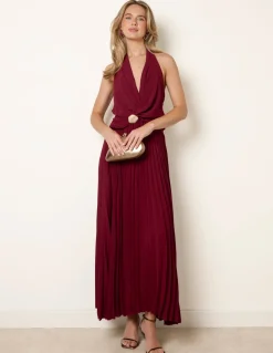 Cross Front Halter Dress