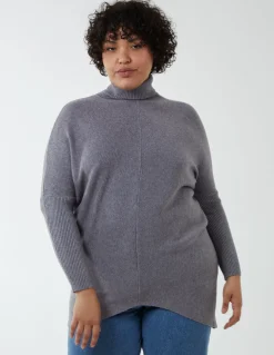Curve Roll Neck Jumper