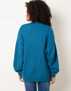 Daisy Large Flower Cardigan