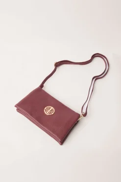Detailed Zip Up Purse With Detachable Strap