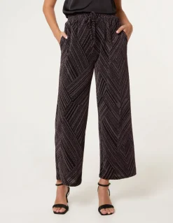 Draw Cord Metallic Trousers