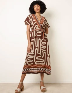 Dress With Abstract Print