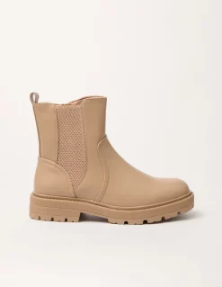 Elasticated Side Ankle Boots