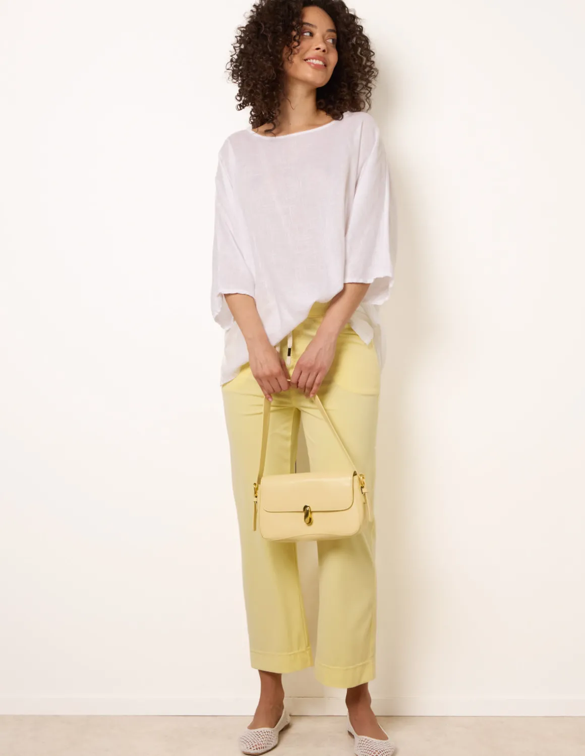 Elasticated Waist Trouser With Drawstring