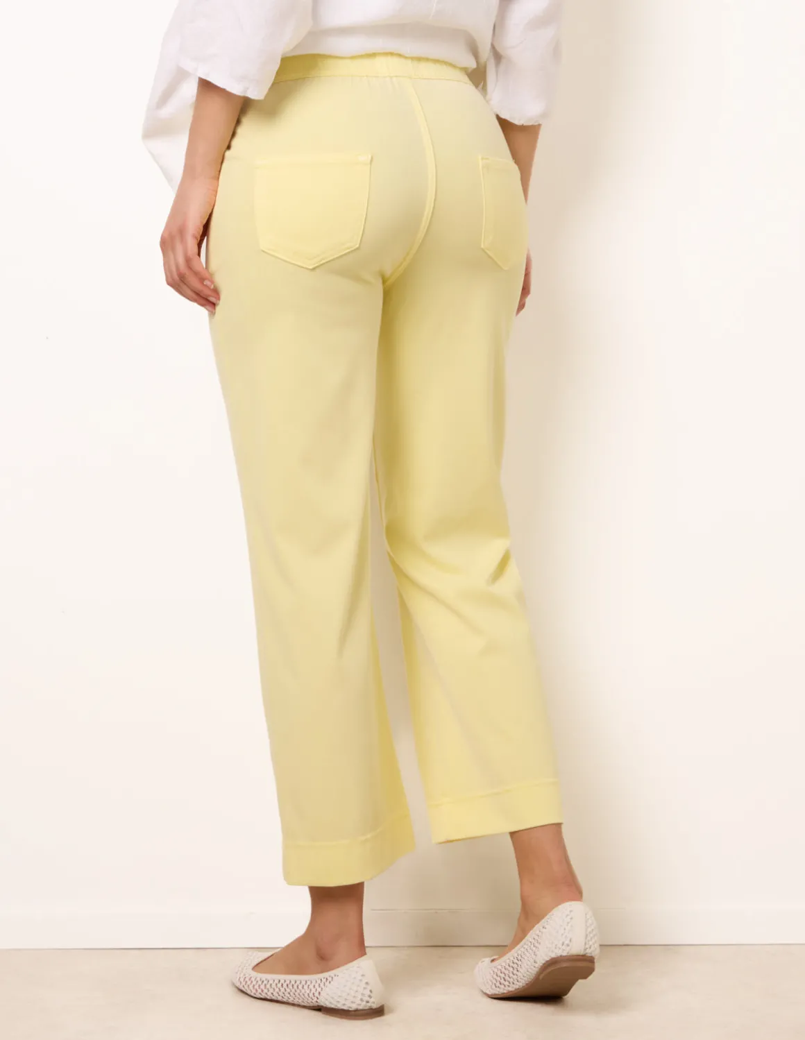 Elasticated Waist Trouser With Drawstring