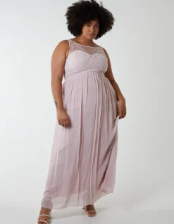 Embellished Maxi Dress