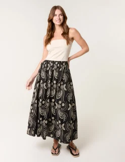 Embroidered Bandeau 2 In 1 Dress