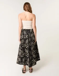 Embroidered Bandeau 2 In 1 Dress