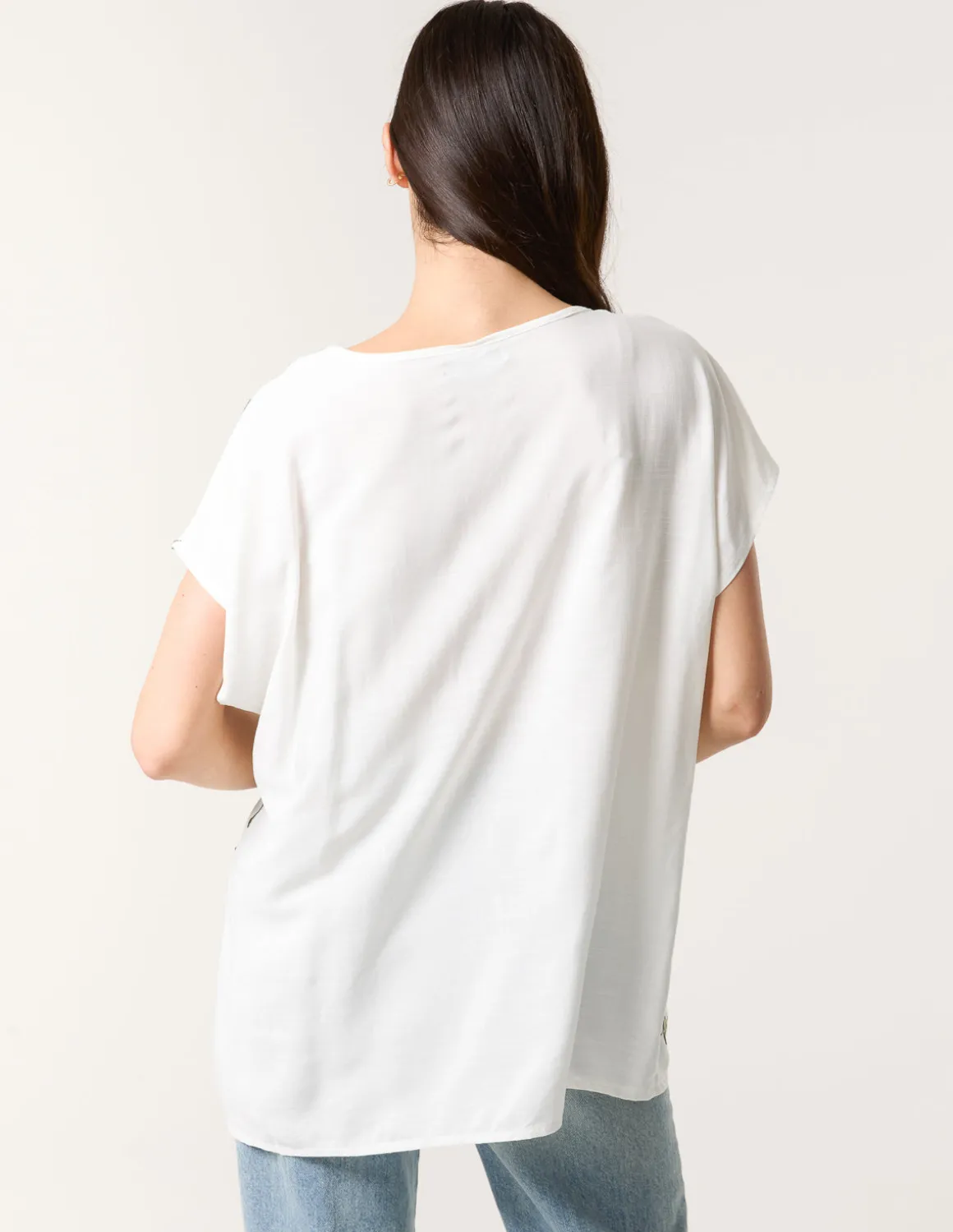 Embroidered Flower Top