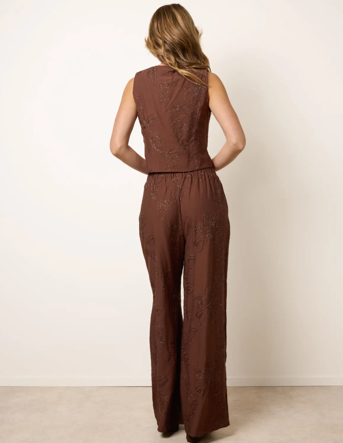 Embroidered Pattern Co-Ord Set