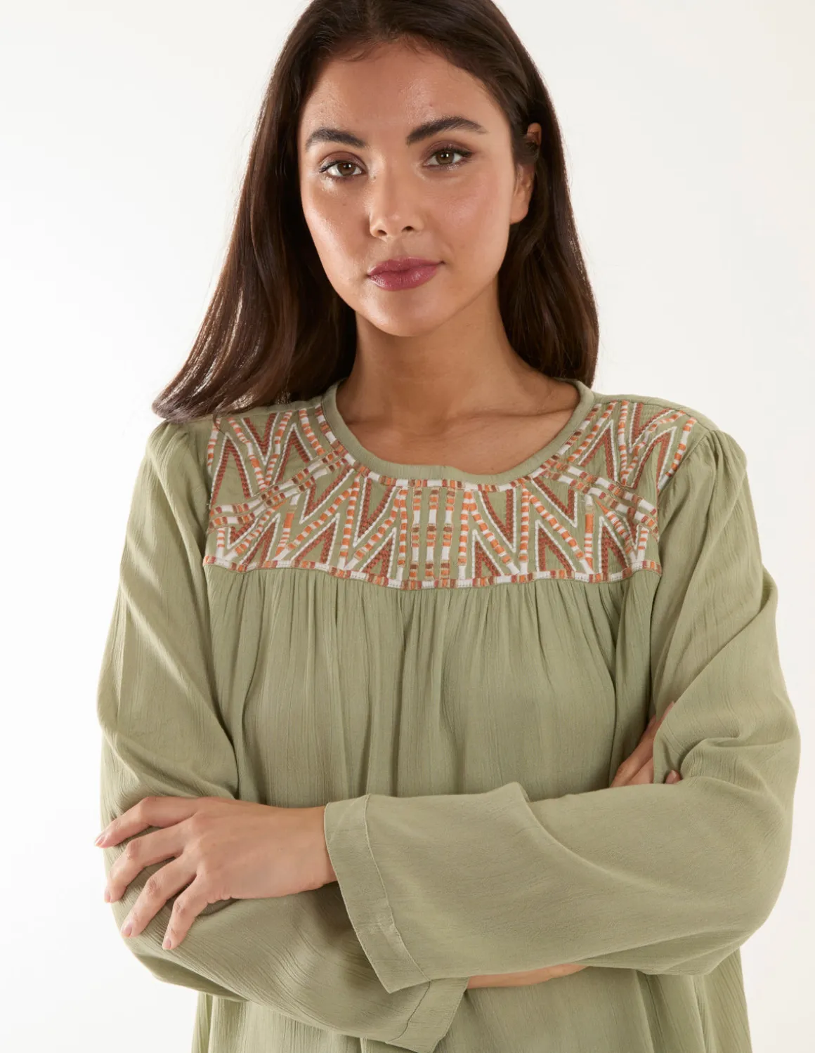 Embroidered Top