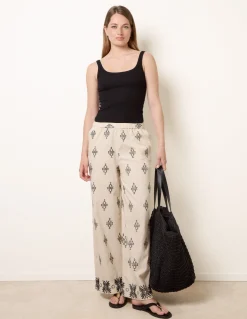 Embroidered Trousers