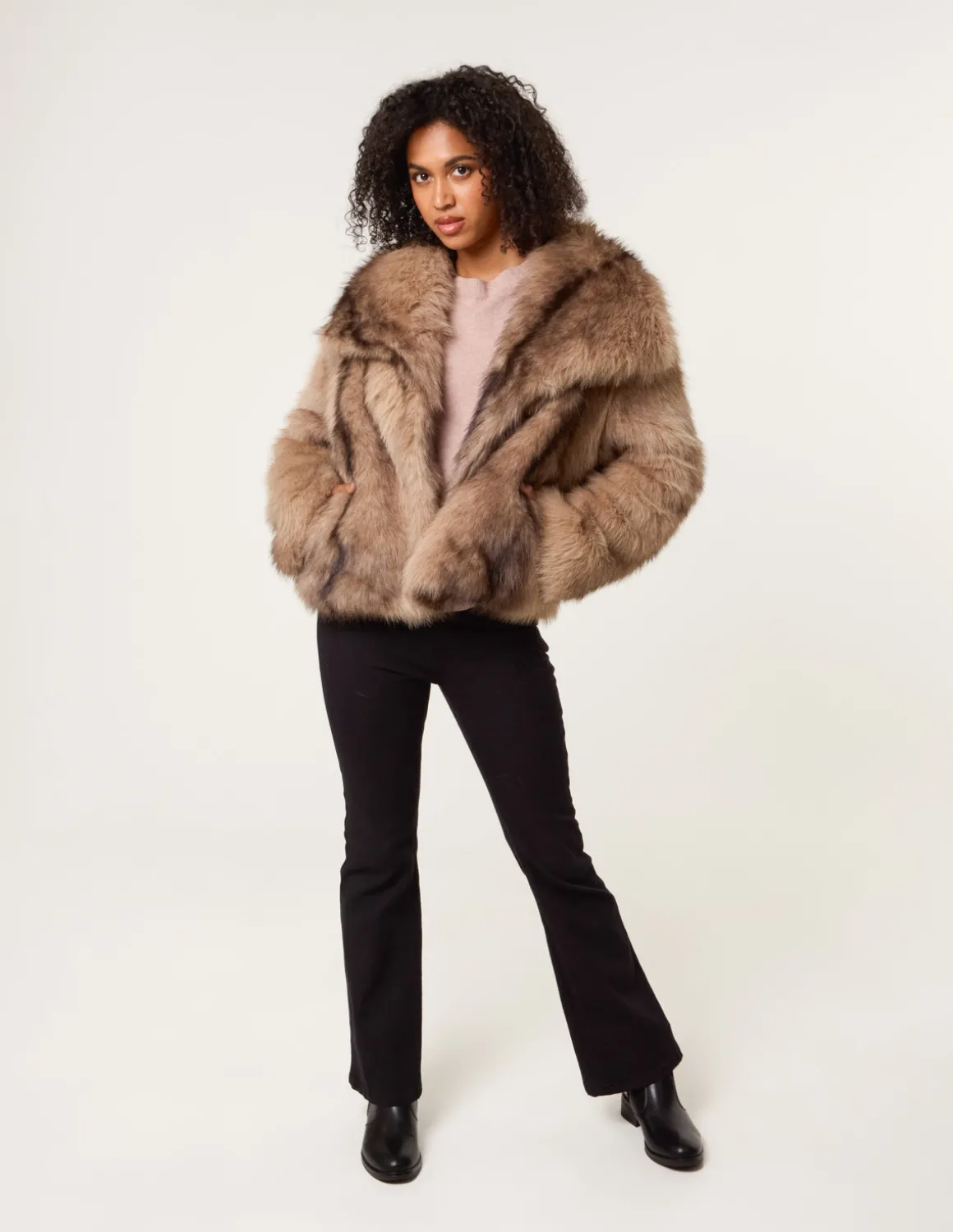 Faux Fur Coat