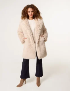 Faux Fur Long Coat