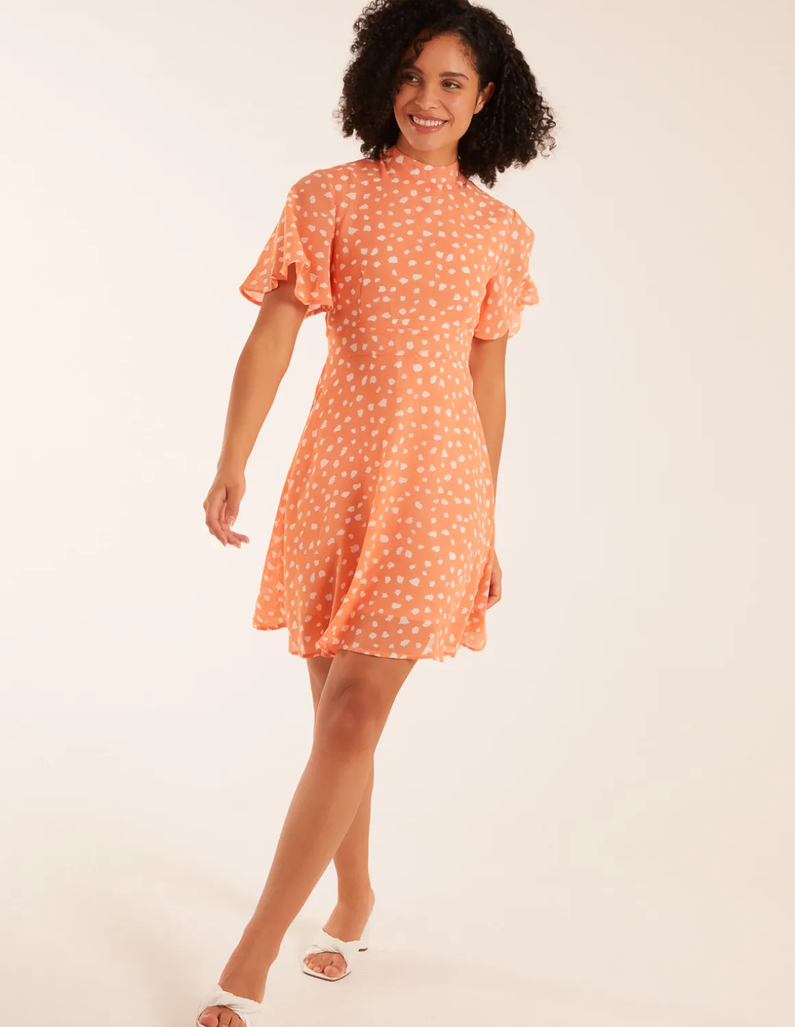 Fit & Flare Mini Dress