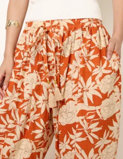 Floral Balloon Pants