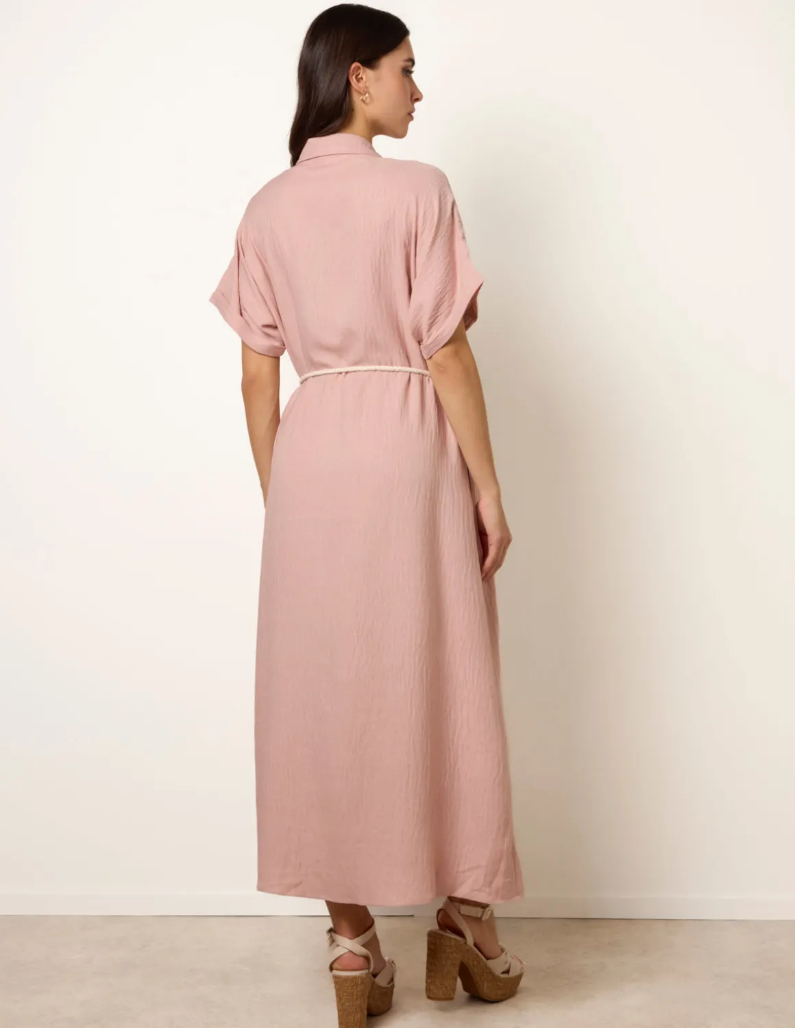 Floral Cutwork Embroidery Dress