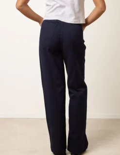Floral Embroidered Detailed Flared Jeans