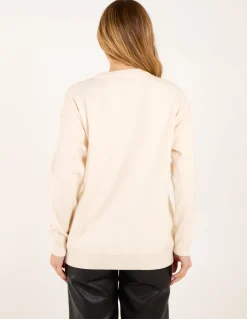 Flower Diamante Jumper