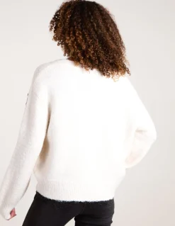 Flower Embroidery Cardigan