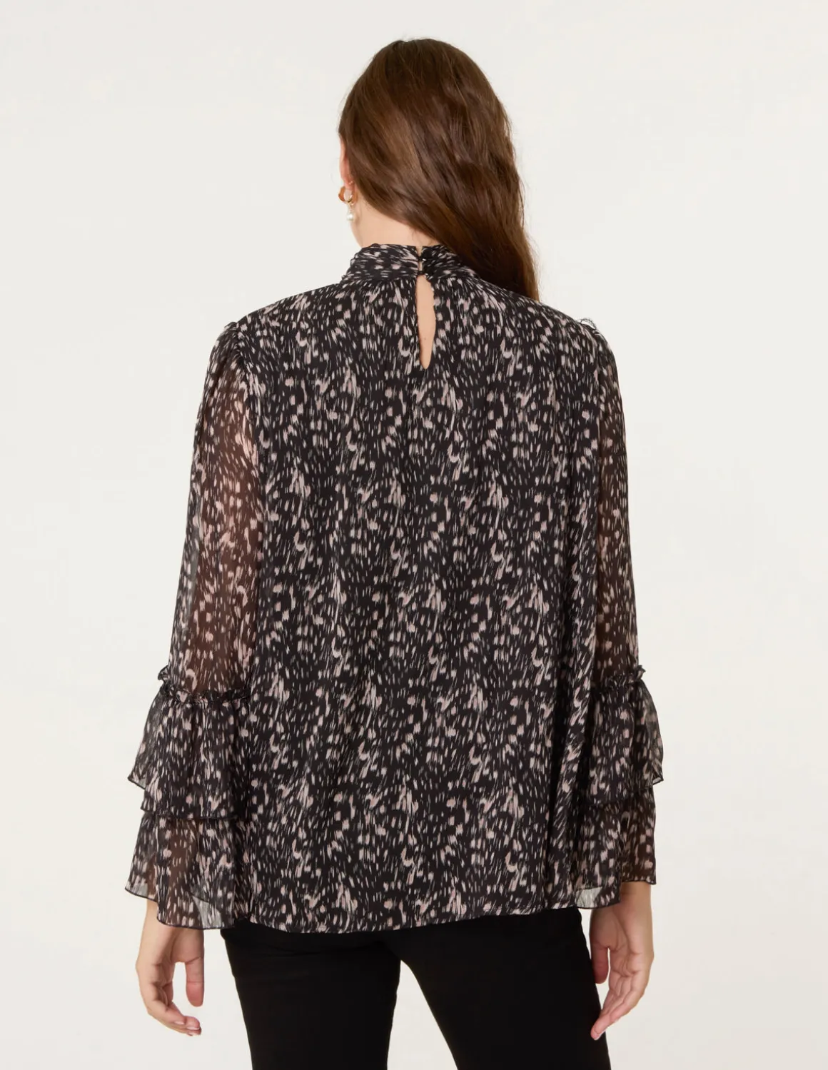 Frill Sleeve Blouse
