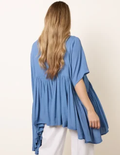 Gathered Oversized Top