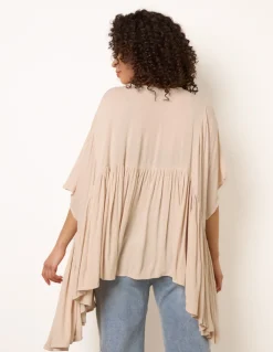 Gathered Oversized Top